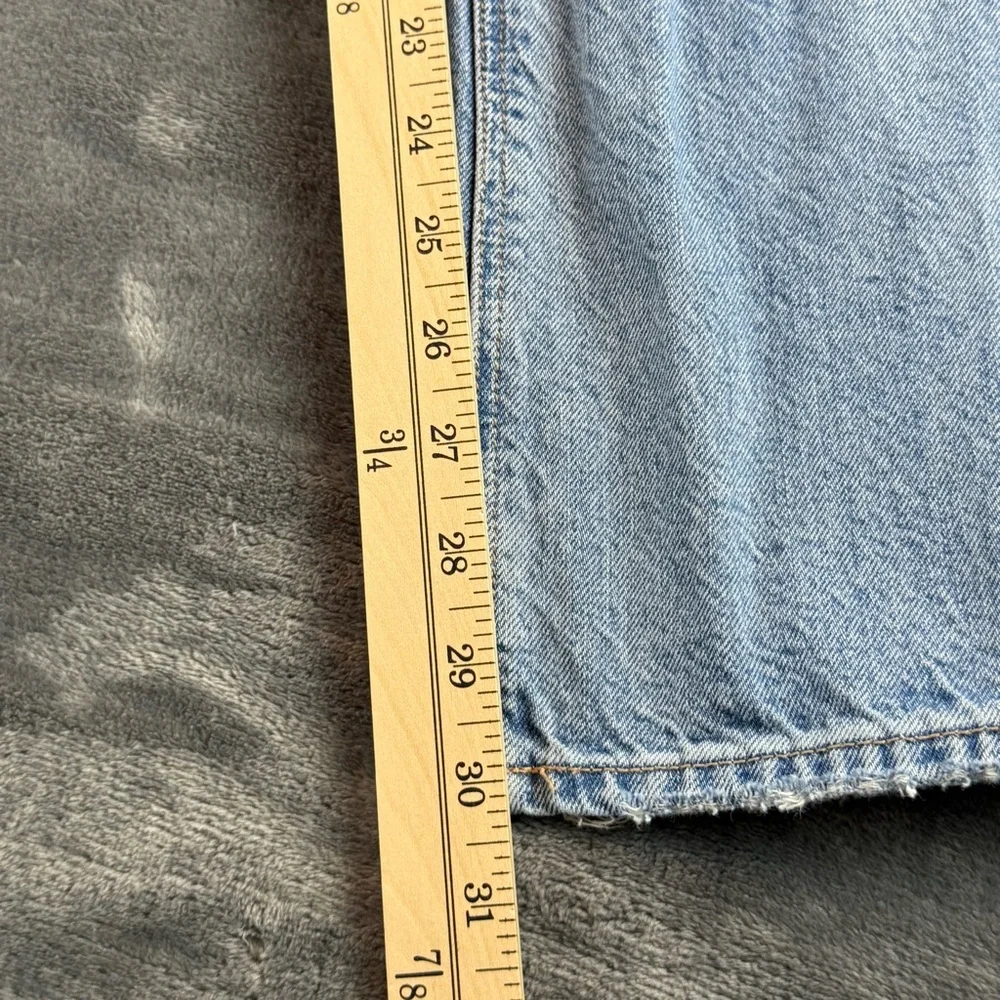 American Eagle Women's‎ Jeans 90's Bootcut Mid Rise Size 4 Regular Distressed